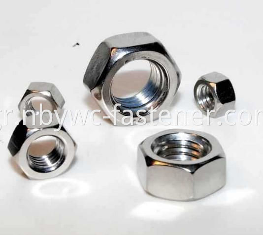 2 inch hex nuts